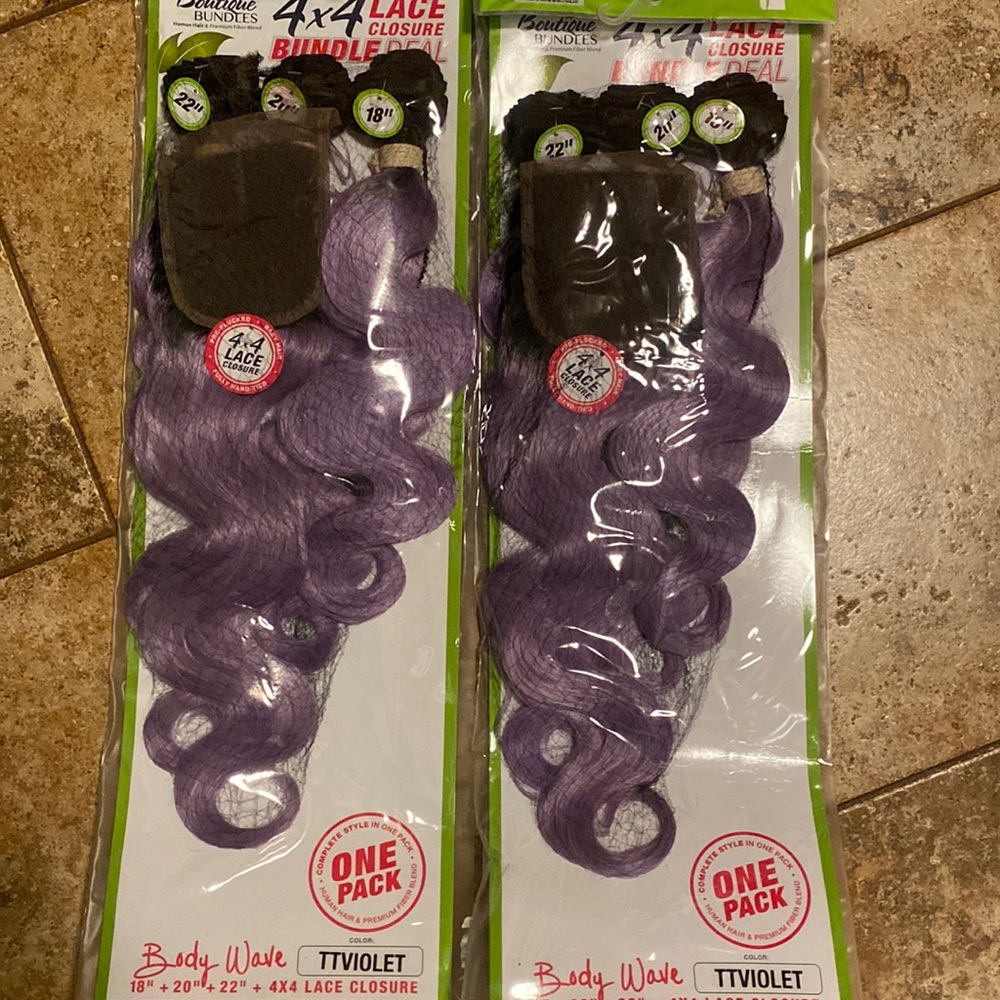 4x4 Lace Closure Deal. 22”. 20”. 18”